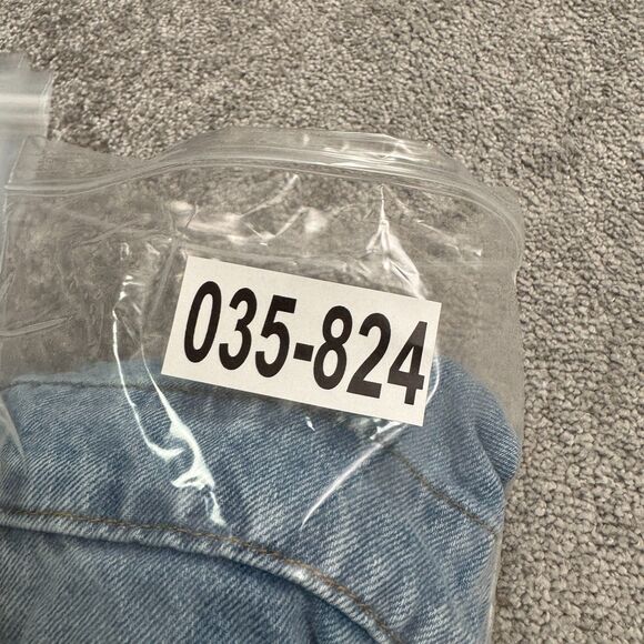 Asos Design Bib Overalls Shorts Womens 4XL Blue Distressed Casual Streetwear - Picture 12 of 12